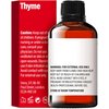 H’ana Thyme Essential Oil for Hair - 100% Natural Thyme Oil for Skin - Thyme Essential Oil for Diffuser (1 Fl Oz)