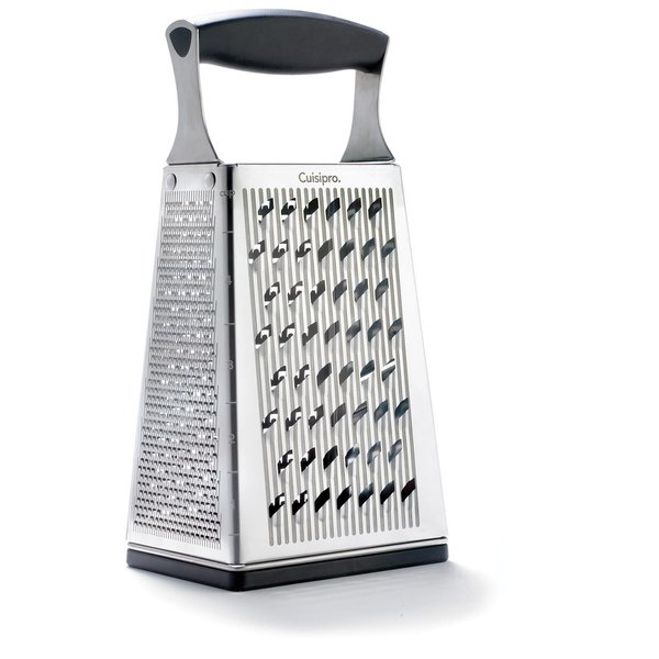 Cuisipro 4 Sided Box Grater, Regular, Stainless Steel