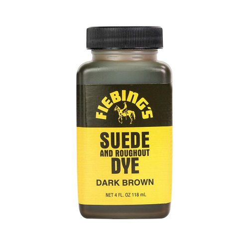 Fiebing's Suede Dye - Recolor, Brighten and Restore Suede and Rough-Out Leather - Dark Brown