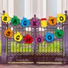 Back to School Decorations, Students First Day of School Sign Back Banner Classroom Decoration Suitable for The Back To School Decorations, Suitable for School Students Use It When School Starts