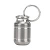 Pill Cases, Portable Alloy Medicine Holder Heat Resistant Waterproof Warehouse Mini Pill Storage Bottle(Small) Pill Container Pill Holder Keychain Small