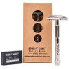Parker Safety Razor, Model 60R Safety Razor and 5 Parker Platinum Razor Blades