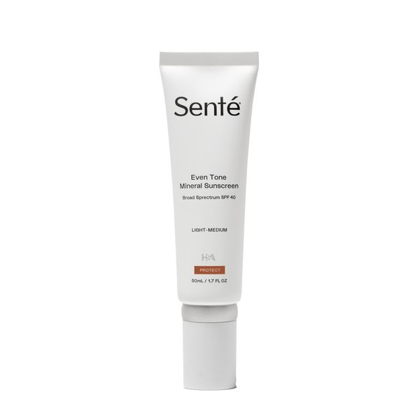 Senté Even Tone Mineral Sunscreen Tinted Broad-Spectrum Lotion - Medium-Dark SPF 36 - UVA/UVB Protection - 40-Min Water-Resistant - 50 ml