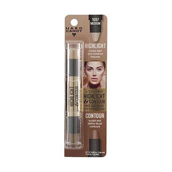Hard Candy Highlight and Contour Face Duo Stick, 1097 Medium