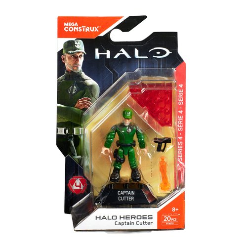 Mega Construx Halo Captain Cutter Micro Action Figure