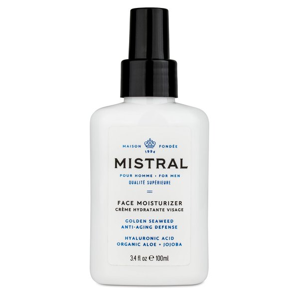 Mistral Men's Face Moisturizer Cream, Cool Marine, 3.4 Fl Oz