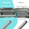 HYTOOS 24mm Super Long 5 in 1 Nail Drill Bits, Cross Tapered Carbide Bit, 3/32" Two-way Rotate for Both Hand, Remove Acrylic Nails/Gel, Electric File Tool Drills Manicure Accessories (XF)