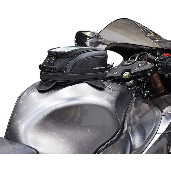 Nelson-Rigg Commuter Lite Tank Bag Magnetic and Strap Dual Mount