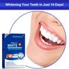 PERSMAX Teeth Whitening Strips for Teeth Sensitive, Non-Slip Enamel-Safe Strips, Professional and Safe Teeth whitening Strips, for Smoking/Coffee/Soda/Wine Stain, 28 Strips 14 Treatments (Mint)