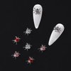 32Pcs Halloween Nail Charms 3D Spider Nail Charm Silver Gold Red Spider Nail Jewelry Gems Shiny Alloy Designs Halloween Nail Charm Set or Acrylic Nails Supplies DIY Gothic Nail Art Decorations