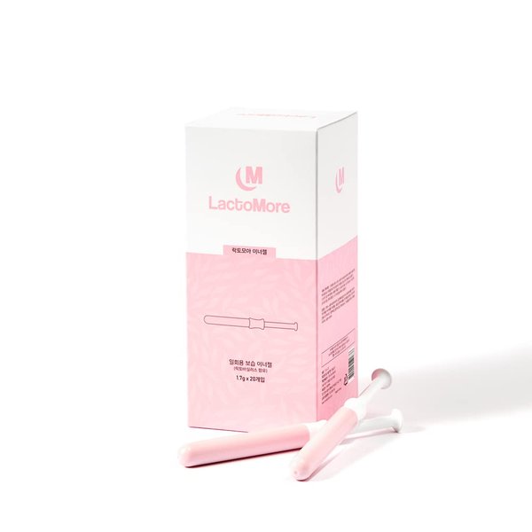 Lactomore Innergel 1.7g (Pack of 20) | Feminine moisturizing & Cleansing Washer | Daily Intimate Cleanser | pH-Balanced | Paraben & Glycerin Free l Unscented | Cytotoxicity Tested