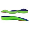 KidSole 3/4 Length Neon Shield Arch Support Insole for kids with foot pronation, flat feet, or any other undiagnosed arch support issues (Big Kids Size US 4-7.5)