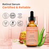 +1HEROLABS Retinol Serum for Face 2.5%, B5 Resurfacing Retinol Serum with Vitamin C, Vitamin E, Hyaluronic Acid, Serum for Anti-Aging, Wrinkle Smoothing, Dark Spot Corrector, Brighten Dullness