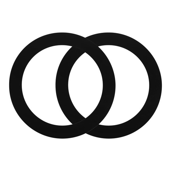 Aulpq Garbage Disposal Silica Gel Sink Seal Accessory 80032, FLG-Seal Putty-Free, Sink Flange Gasket, for Kitchen Sink Drain (2 Pcs)