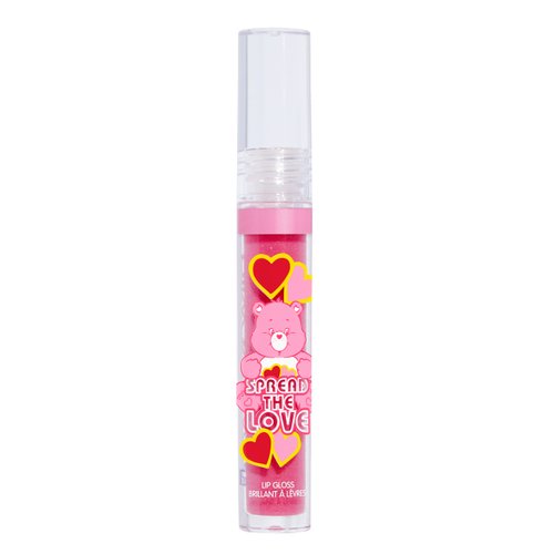 wet n wild Care Bears High-Shine Shimmer Lip Gloss, Lightweight Tinted Gloss with Mirror-Like Finish, Non-Sticky Formula, Cruelty-Free & Vegan - Spread the Love