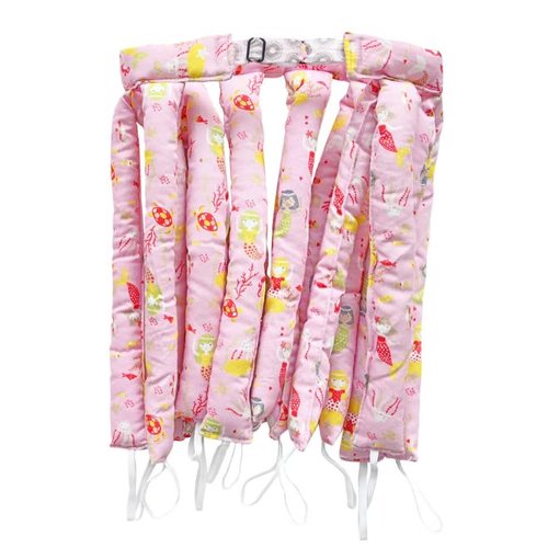 Octocurl Heatless Curlers for Overnight Curls - Cotton Hair Rollers for Medium Hair, Curlers No Heat (Kids)