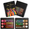 Makeup Palette for Teens, DE’LANCI Pro Makeup Pallet Gift Set for Teen Girls and Women,Beginners, 78 All in One Make up Eyeshadow Kit,Full Makeup Starter Kit for Young Teens Beginners or Pros