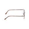Calabria 8151 Mens 50mm Metal Aviator Reading Glasses Brown Full Lens Power+1.50