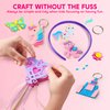 Klever Kits Unicorn DIY Craft Kit for 7 Crafts Projects, Make Your Own Unicorn Art, Castle, Dreamcatcher, Tiara, Wand, Birthday Gift, Craft Kits for Kids Ages 5+
