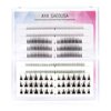 HOSAILY Manga Lash Clusters Natural Look Segmented Individual Eyelashes 2 Styles DIY Lash Extensions Japanese Individual Manga Lashes Cluster