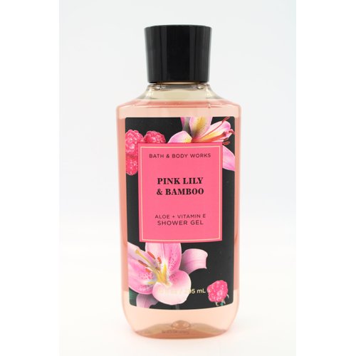 Generic Pink Lily & Bamboo, Bath and Body, Shower Gel Body Wash, 10 fl oz