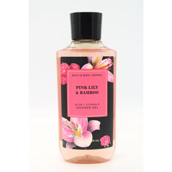 Generic Pink Lily & Bamboo, Bath and Body, Shower Gel Body Wash, 10 fl oz