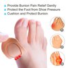 Povihome 30 Count Bunion Cushion Pads, Bunion Foot Protectors for Feet (Latex-Free), Stay in Place All Day - Strong Adhesive