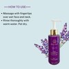 Hylunia Facial Cleansing Gel - Organic Lavender, Hyaluronic Acid Serum - Acne - Pore Cleanser