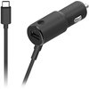 Turbo Fast 36W Car Charger Compatible with Sony Xperia L1 Dual Plus Extra USB Port, Dual Power, Long USB-C, PD, Thunderbolt 3/4 Cable!