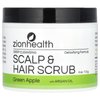 Zion Health Deep Cleansing Scalp & Hair Scrub with Argan Oil, Green Apple, 4 oz (113 g)
