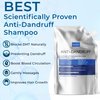 Anti Dandruff Shampoo Refill Anti Fungal Dandruff Mens Shampoo | Medicated, Clarifying, Psoriasis & Biotin Shampoo w/Salicylic Acid | For Dry, Itchy, Flaky, Irritated Scalp & Hair