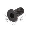 TOMALL Scooter Forehead Head Screw Accessories Stainless Steel Fixed Screw Kit 4 PCS Compatible for Xioami M365 Electric Scooter