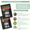 10 PCS Dexe Hair Shampoo Instant Hair Dye for Men Women, Black Color - Simple to Use - Hair Dye Permanent - Last 30 days - Natural Ingredients for Woman&Man
