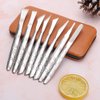 Watris Veiyi 8PCS Foot Shaver Pedicure Tool, Pedicure Knives Set, Stainless Steel Dead Skin Removal Kit, Foot File Callus Nail for Women Men Care Feet