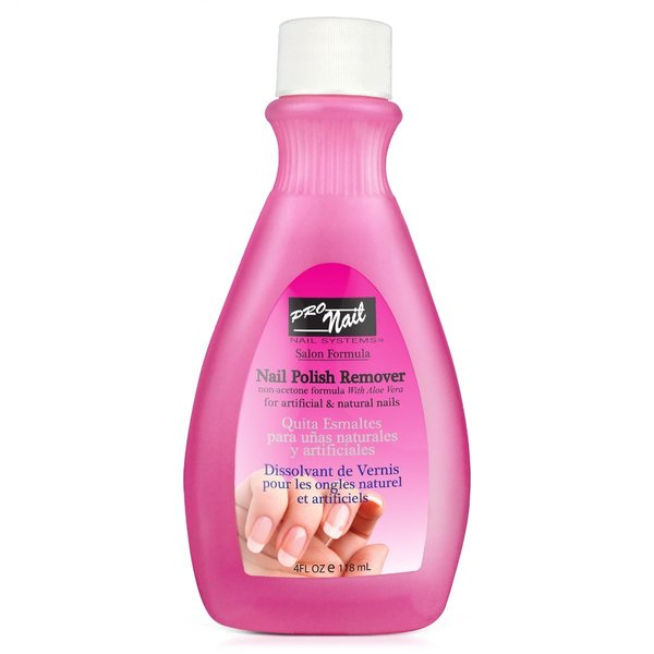PRONAIL - Non-Acetone Nail Polish Remover, Professional, Maximum Strength, 4 Oz