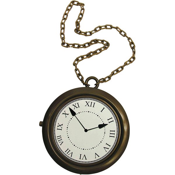 Rubies Hip Hop Oversized Old School Clock Necklace Costume Accessory, One Size, As Shown