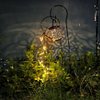 IERKEIE Solar Garden LED Light, Hollow Watering Can Lights Outdoor Decoration, Garden Stake Light for Pathway Yard Lawn Patio Landscape Decor
