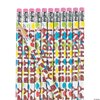 Fun Express Happy Birthday Pencils - Set of 24 - Birthday Party Supplies and Teacher Classroom Rewards