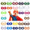 GIETIOS Superhero Masks for Kids Party Cosplay Dress Up Superhero Eye Masks for Halloween Christmas Birthday 25Pcs
