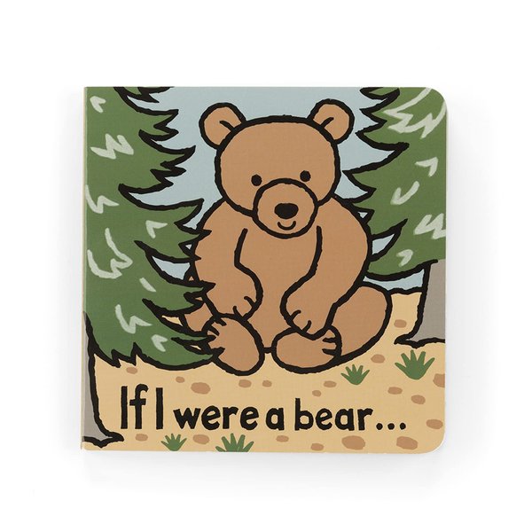 Jellycat If I were a Bear: A Baby Touch and Feel Board Book Children's Book | Baby Gift