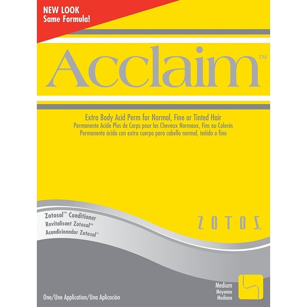 Zotos Acclaim Extra Body Acid Permanent Treatment Unisex 1 Application