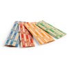 L LIKED 100 Assorted Bundle Flat Striped Coin Wrappers (100 Assorted)