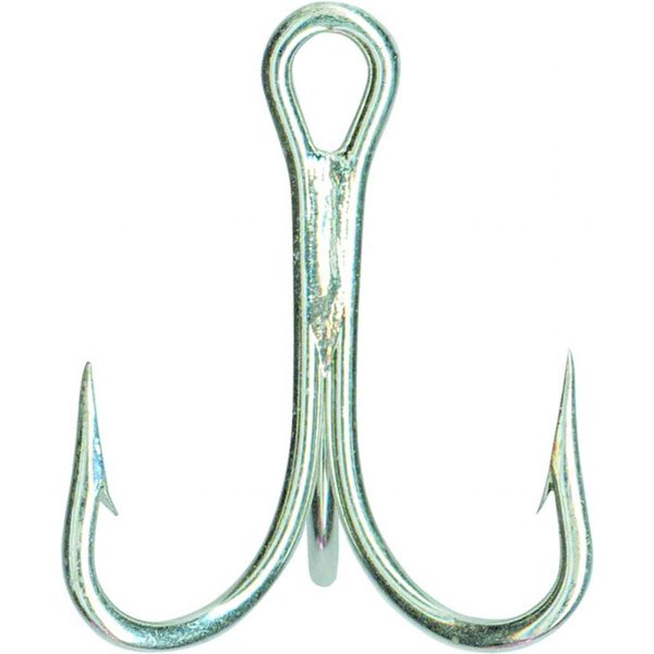 Mustad Treble Hook, 3 Extra Strong, Short Shank - Durasteel 1
