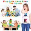 KOIEMAY Magnetic Building Blocks Toys for Toddler Girls Boys Age 2-4 3-5 4-8 Upgraded 3D STEM Montessori Sensory Toys for Early Learning Games Birthday for 3 4 5 6 Year Old Boys Girls