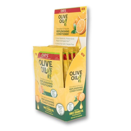 ORS Olive Oil Strengthen & Nourish Replenishing Conditioner Travel Packet 1.75 Ounce (Pack of 6)
