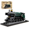 KAZI Steam Train Building Toys Set,Classic Locomotive Display Models for Adults,Retro Flying Scotsman Train Building Blocks for Toy Train Fans Ages 8 Plus,Fun Gift for Train Lovers