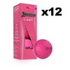 Srixon Soft Feel Lady Golf Balls - Passion Pink, Uniq Size