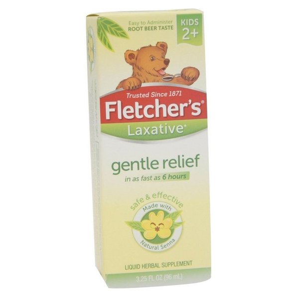Fletcher's Laxative, for Kids, Root Beer, 3.25 oz. Per Bottle (5 Bottles)
