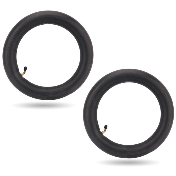 12 1/2 x 2 1/4 Tube Inner Tube 12.5 x 2.25 Tire 2 Pack for Pocket Bikes, Gas Scooters, Electric Scooters, Mini Bikes, Mobility Scooters and More by Rain King