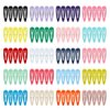 Hair Clips, ECADY (100-Pack 20 Colors) Non-Slip Snap Barrettes for Girls, Women, Kids - 2 Inch